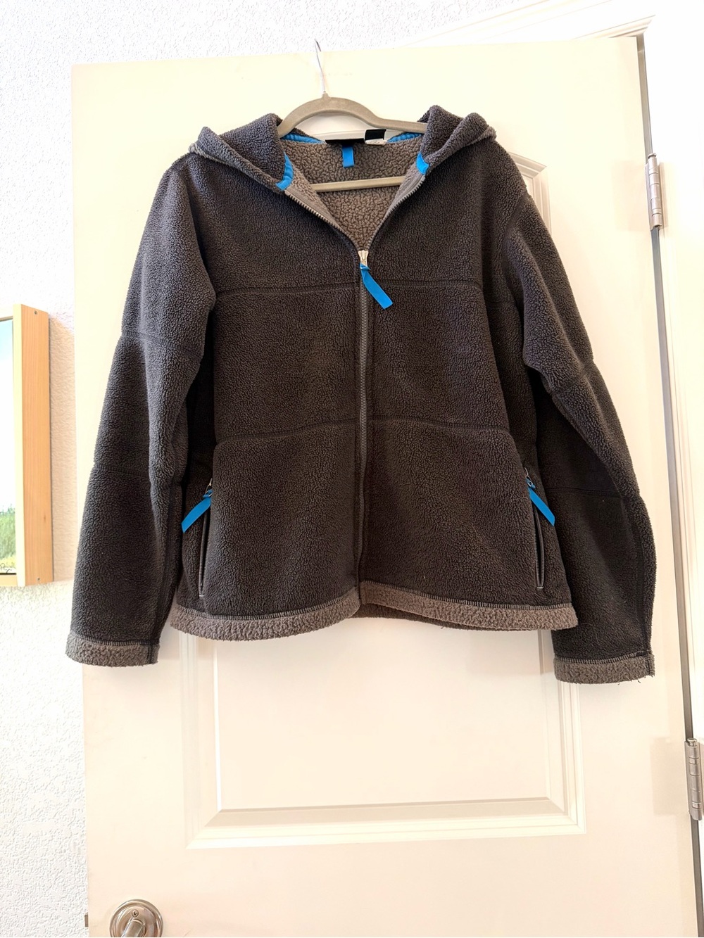 VTG Patagonia Full Zip Chocolate Brown Synchilla. Made in USA SZ LG. Y2K. Cozy